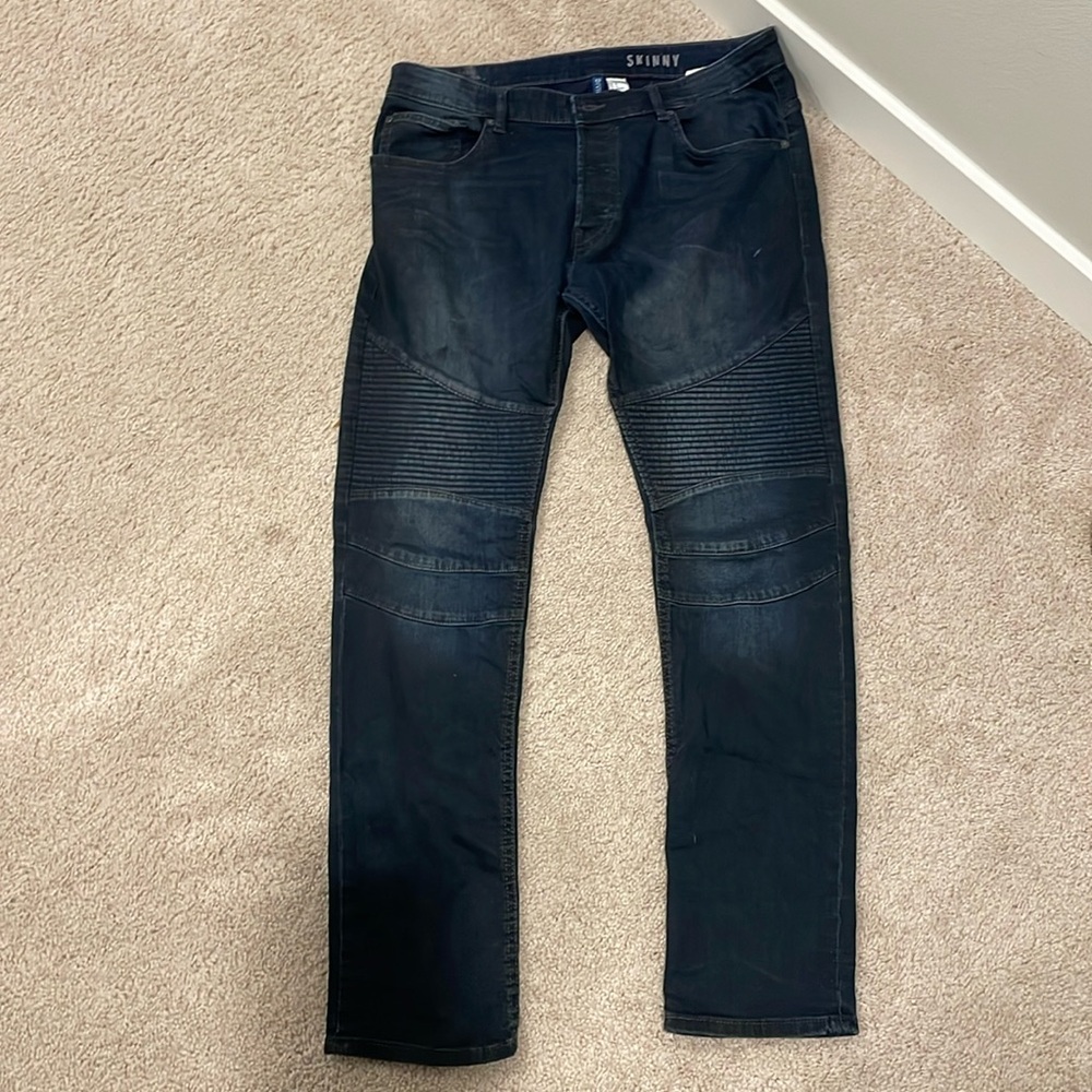 Men’s Divided Skinny Denim Jeans